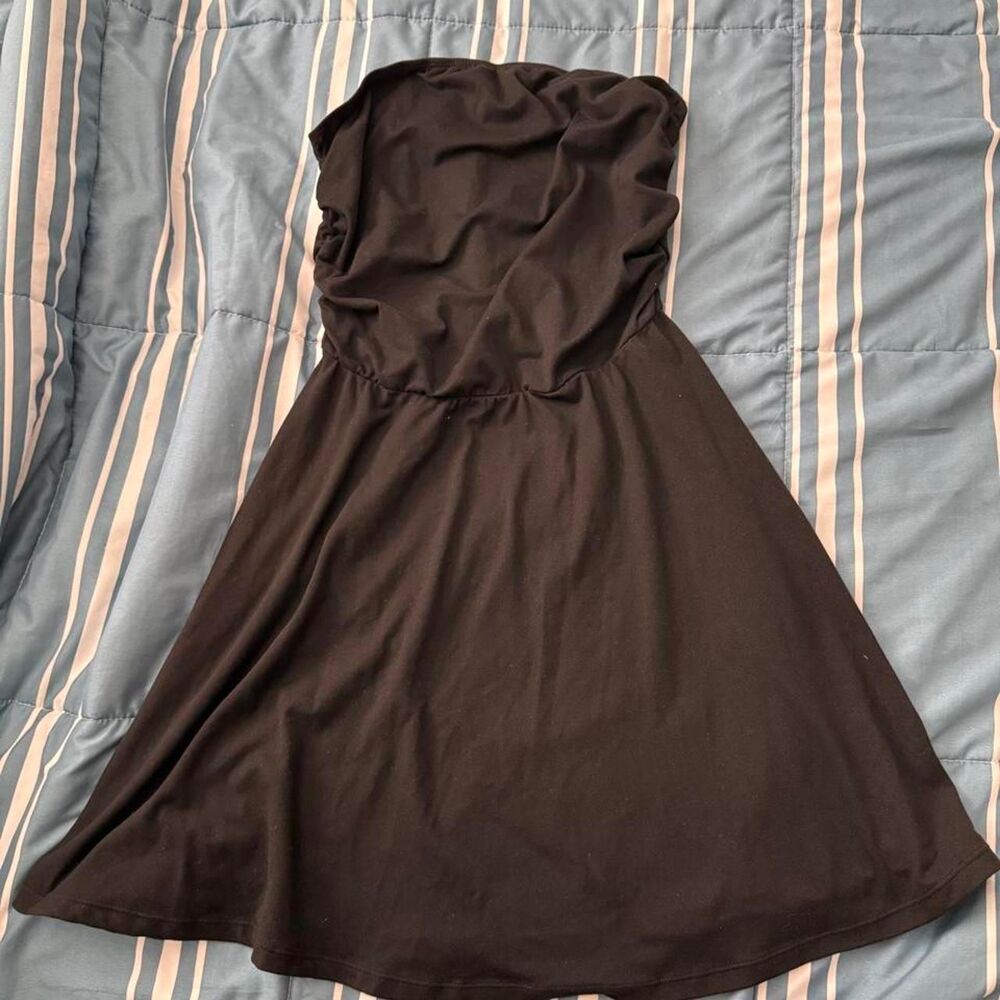 Unbranded Women's Black and Brown Dress